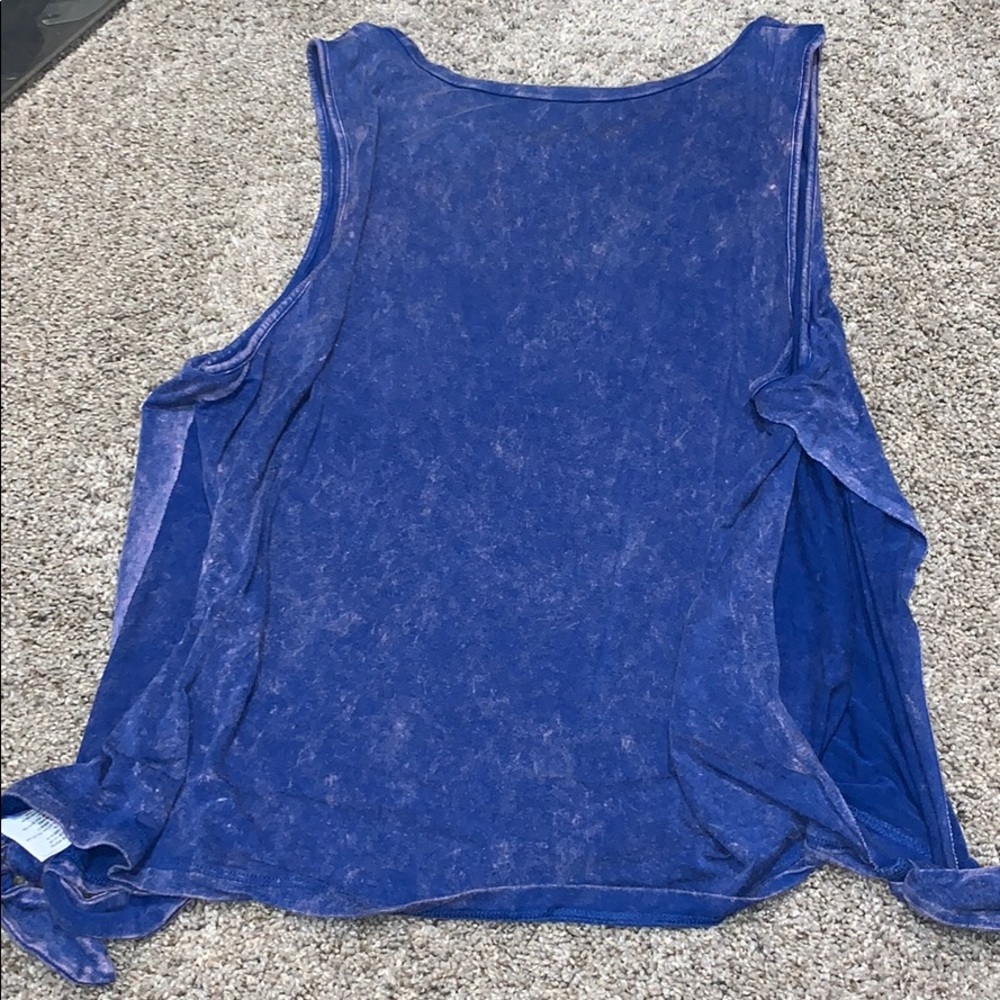 open side tie tank!